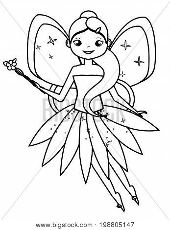Coloring page cute vector photo free trial bigstock