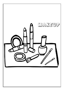 Printable makeup coloring pages the key to unlocking your inner makeup artist