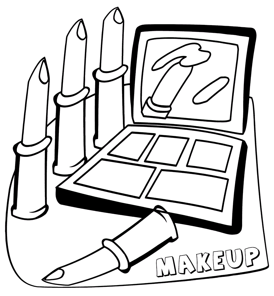 Makeup coloring pages printable coloring pages to print free printable coloring pages coloring pages