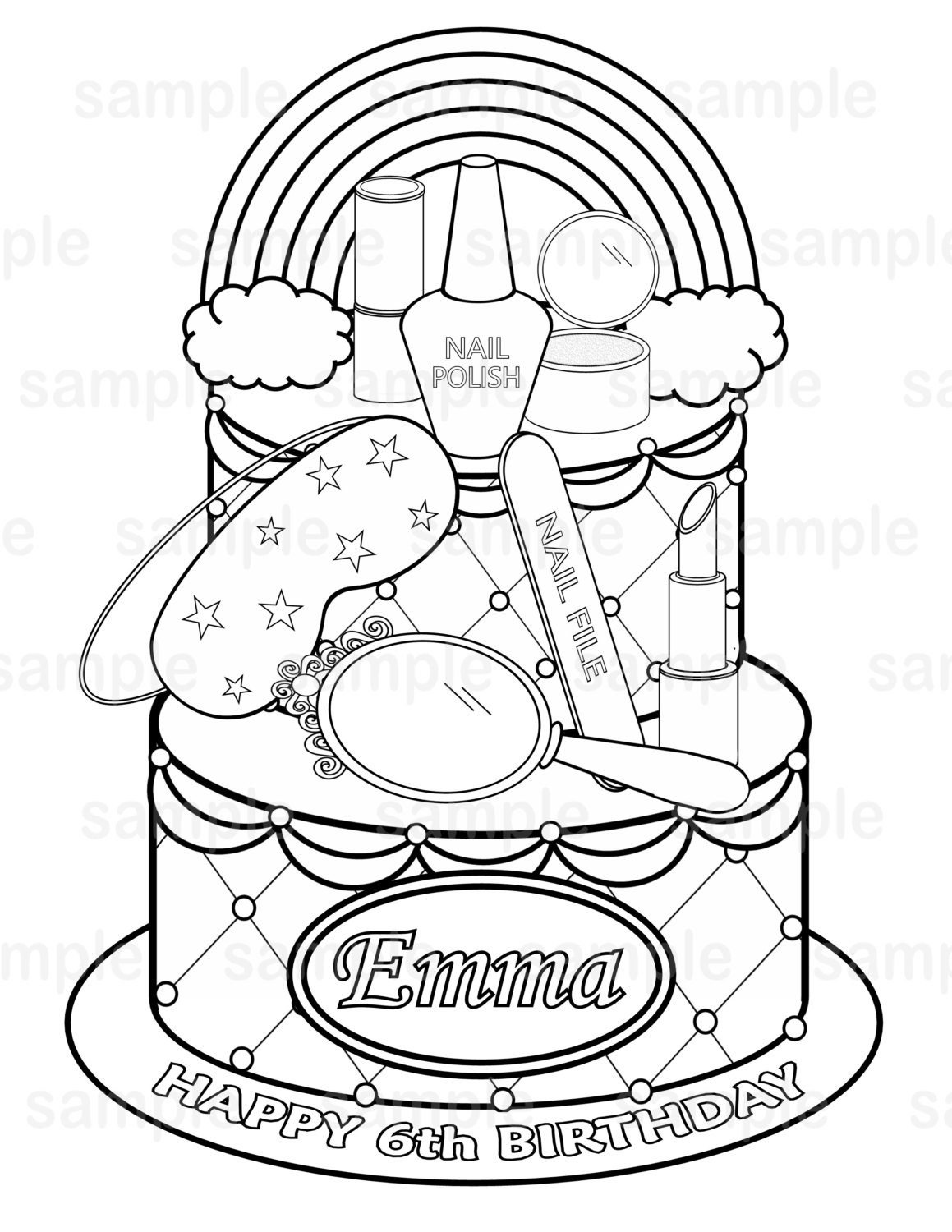 Spa themed coloring pages download and print for free