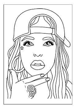 Printable makeup coloring pages a fun way to learn makeup techniques pdf