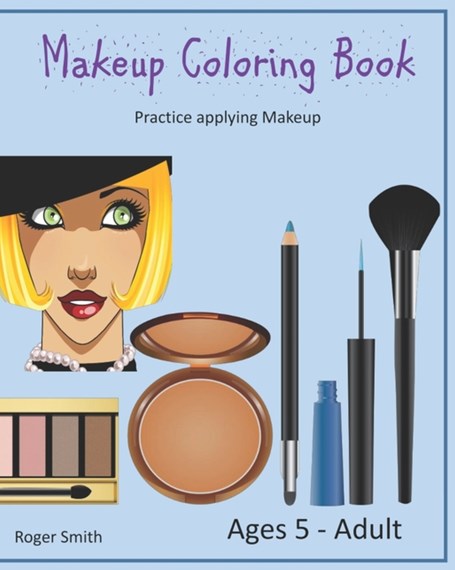 Makeup coloring book by rsls design roger s smith