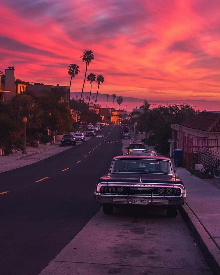 Sunset los angles california