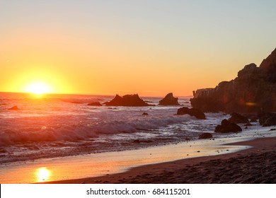 Malibu sunset images stock photos vectors