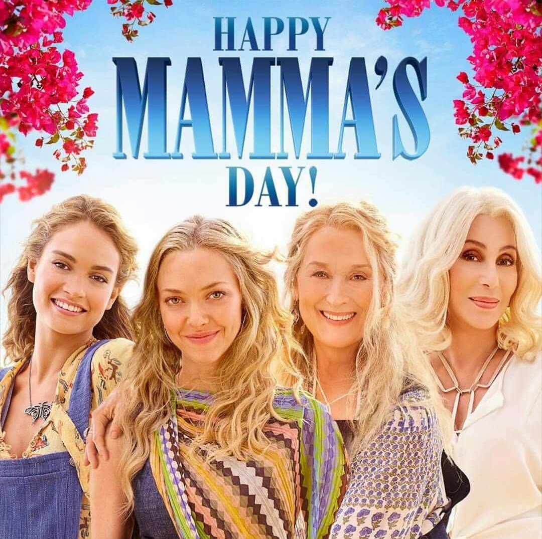 Meryl streep page on new banner for mamma mia