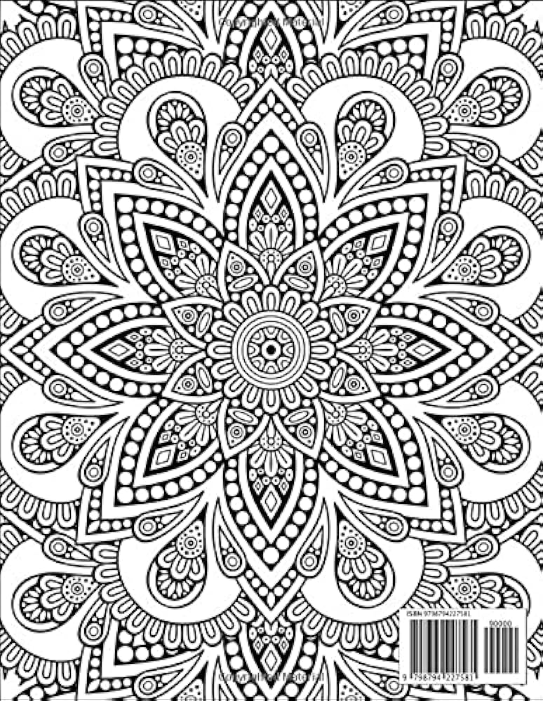 Abstract mandala coloring book for adults lovely abstract mandala patterns coloring book for adults stress relief and relaxation abstract relieving mandala abstract coloring pages publisher paradise books