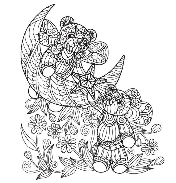 Mandala animal coloring pages download now