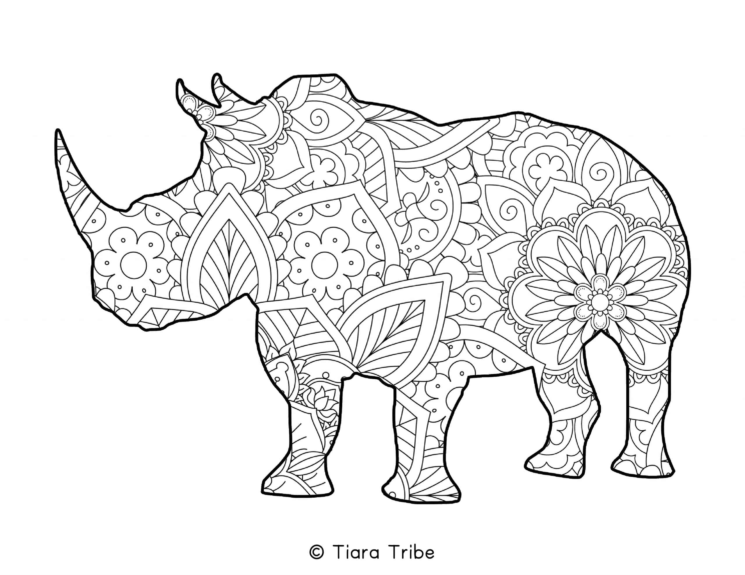 Best free animal mandala coloring pages pdfs to download