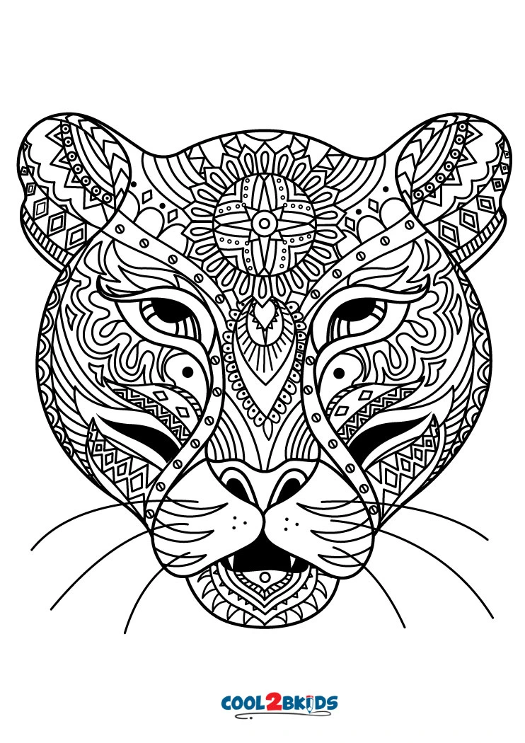 Free printable animal mandala coloring pages for kids