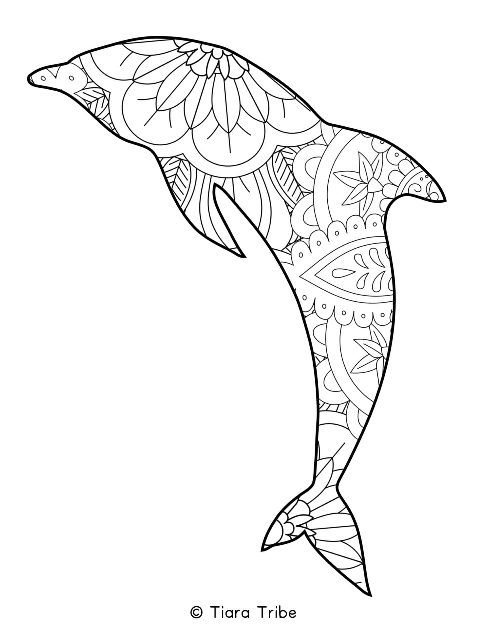 Best free animal mandala coloring pages pdfs to download