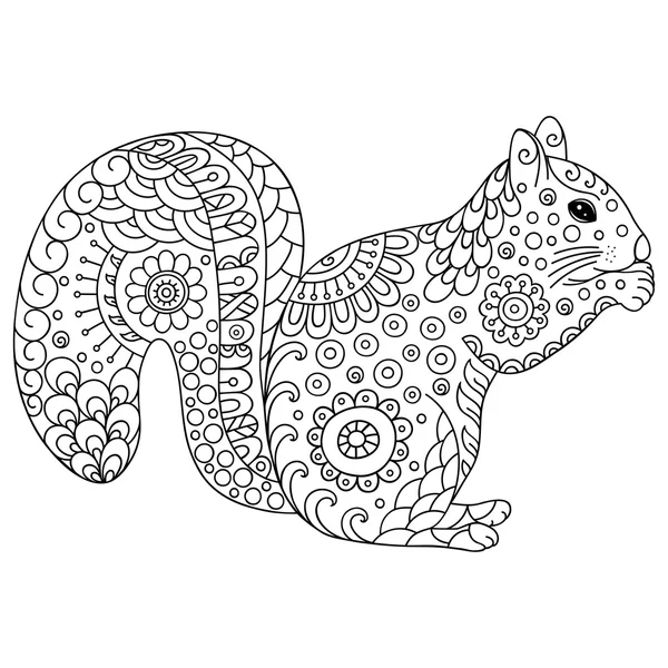 Mandala animals vector images