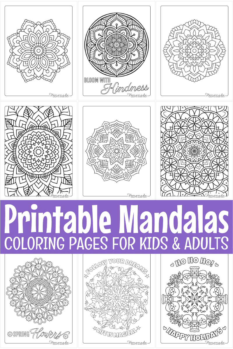Best free printable mandala coloring pages