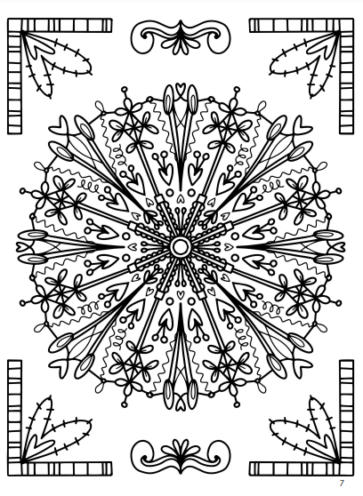 Mandalas coloring pages made by teachers