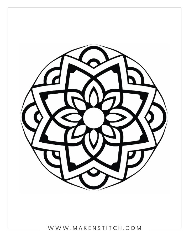 Free mandala coloring pages for kids and adults