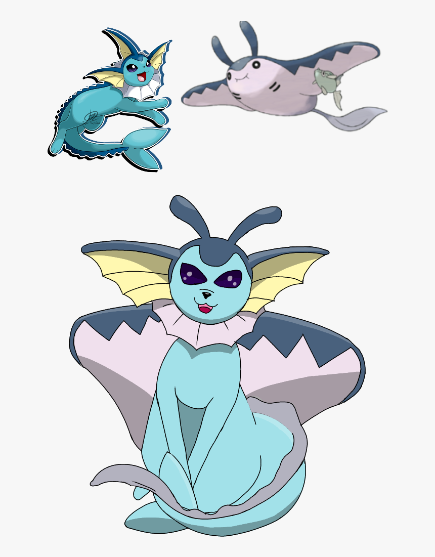 Vaporeon mantine absolutely adorable