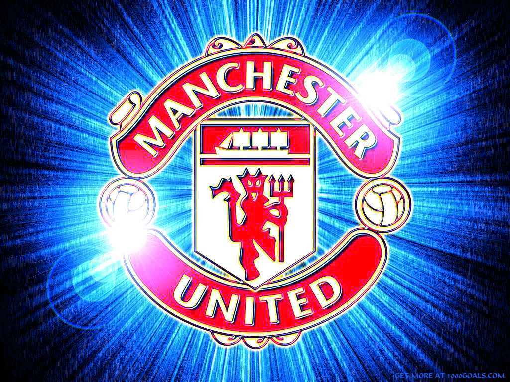 Manchester united logo wallpaper