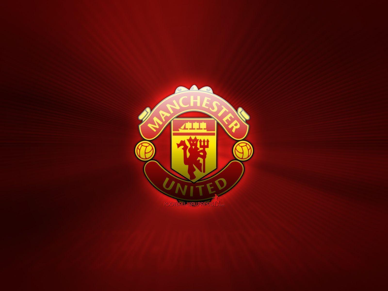 Manchester united logo s on