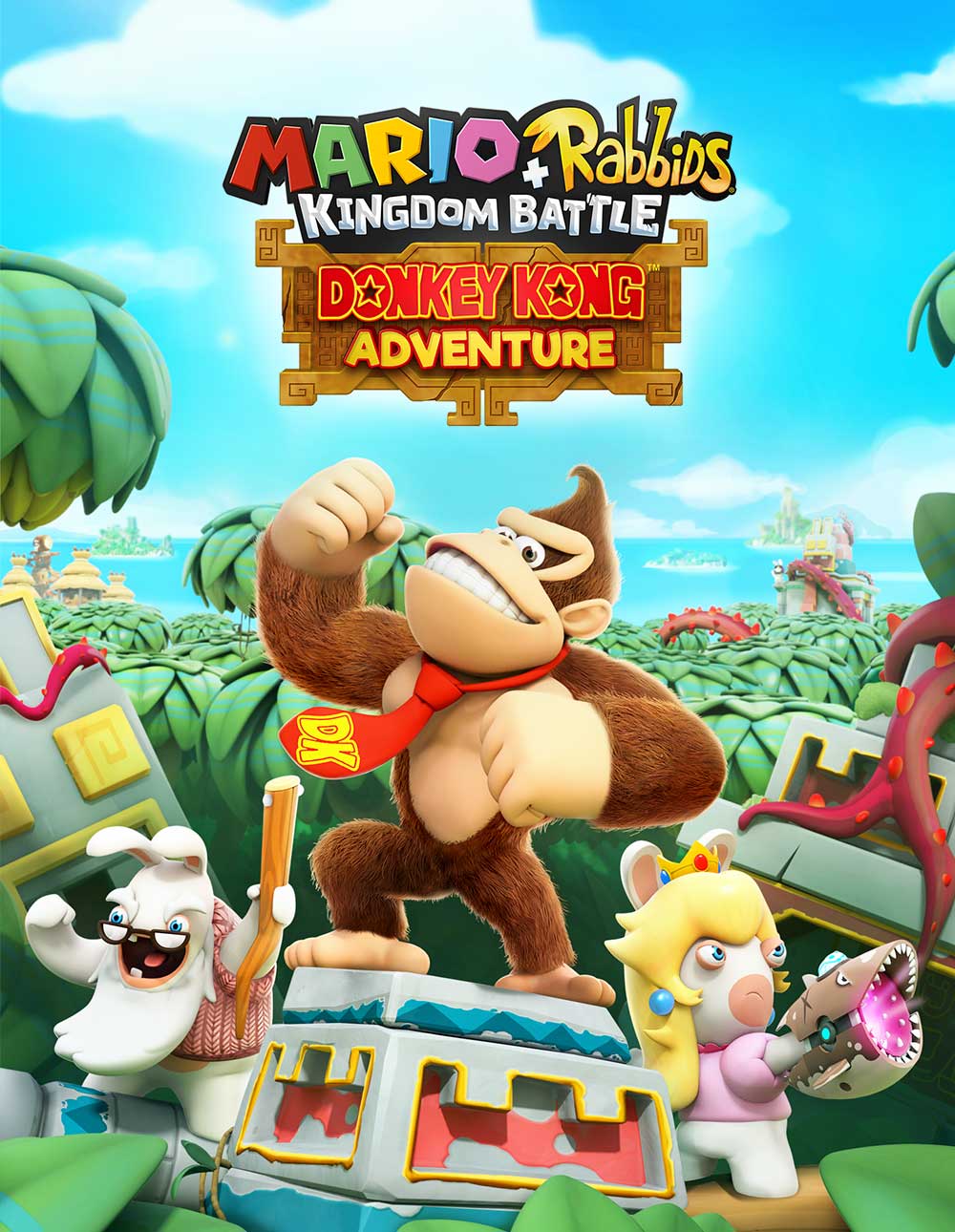 Mario rabbids kingdom battle donkey kong adventure video game