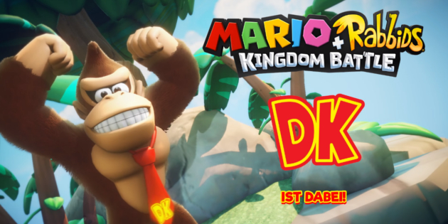 Mario rabbids kingdom battle seht euch n affenstarken verãffentlichungstrailer zum donkey kong adventure
