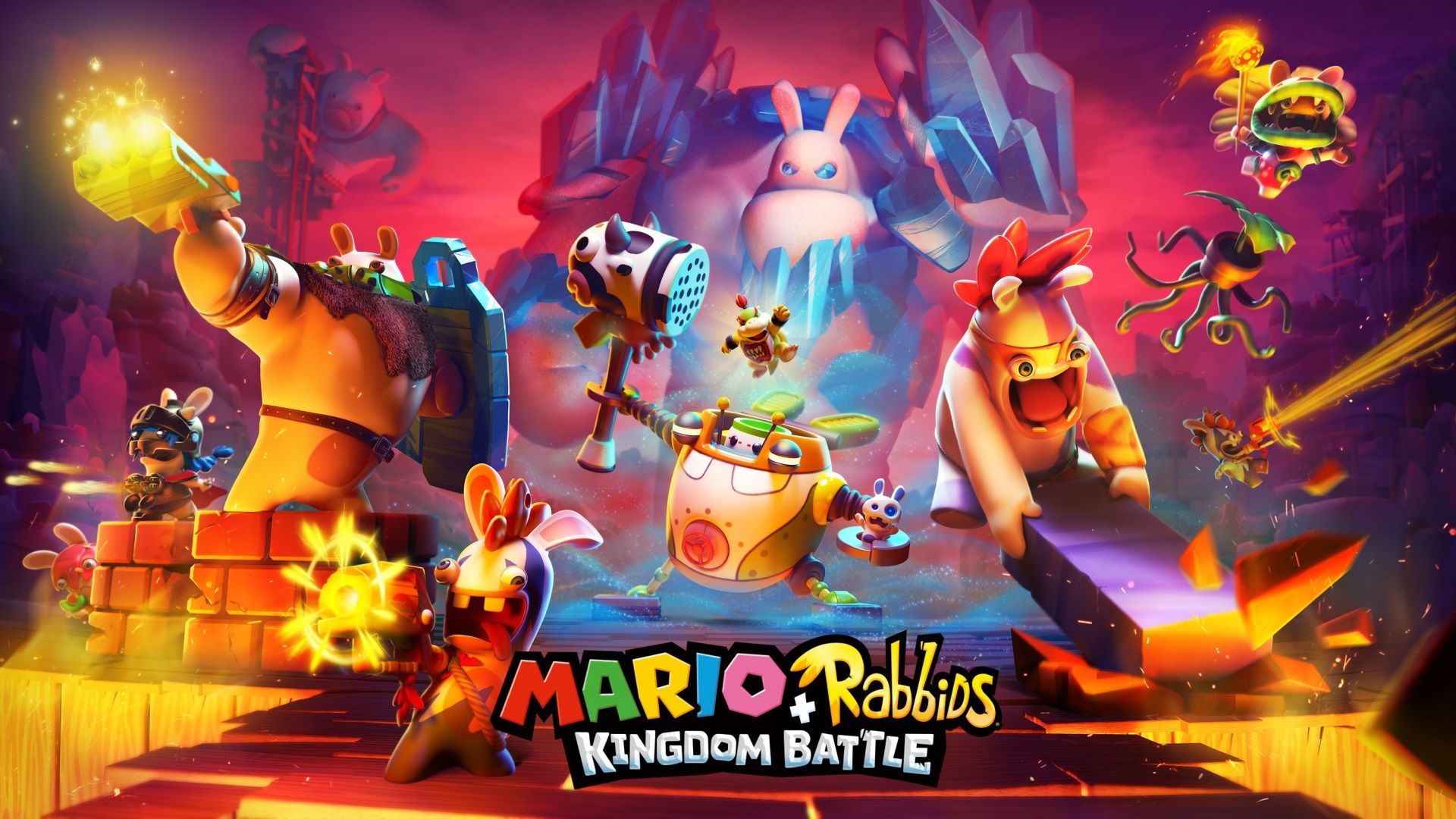 Mario rabbids kingdom battle wallpapers