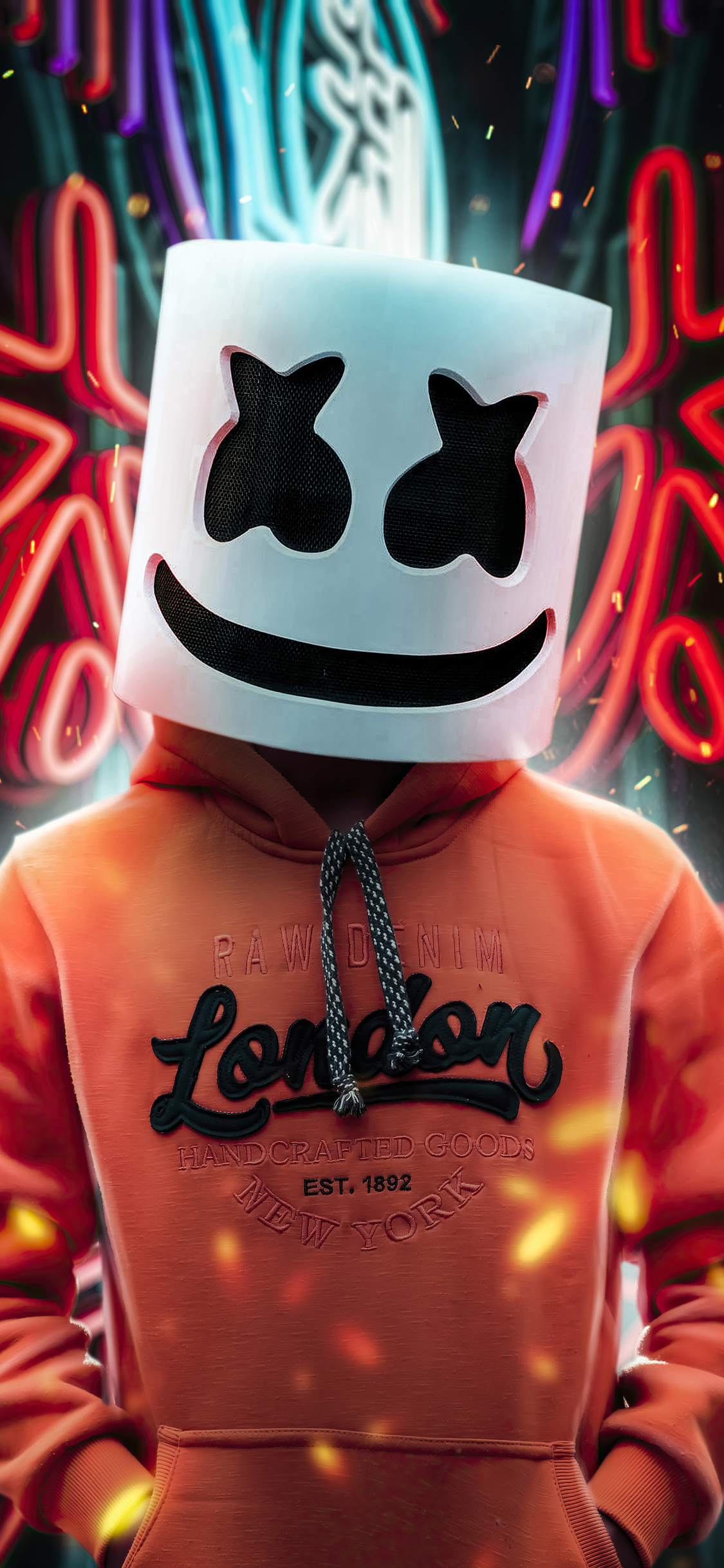 X marshmello hoodie jacket iphone xsiphone iphone x hd k wallpapers images backgrounds photos and pictures