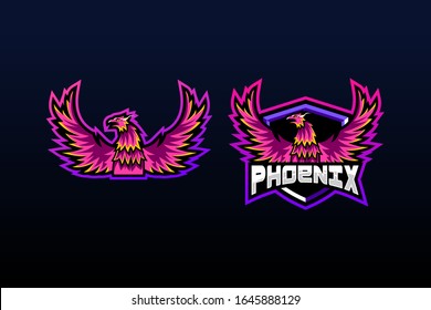 Phoenix mascot logo images stock photos vectors