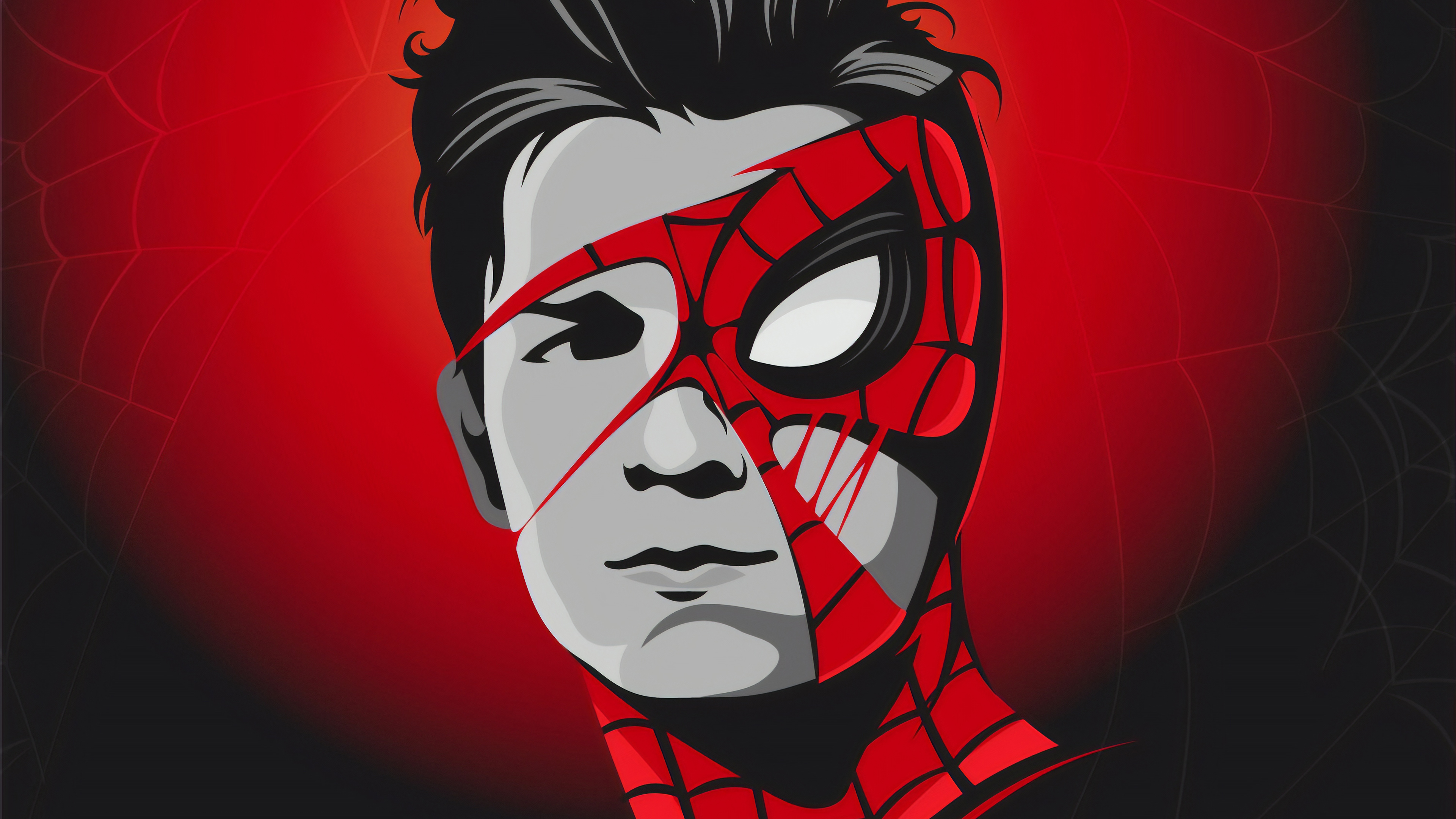 Tom holland mask k hd superheroes k wallpapers images backgrounds photos and pictures