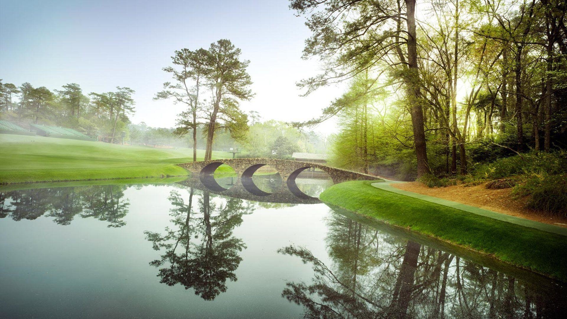 The augusta national golf course wallpapers hd masters