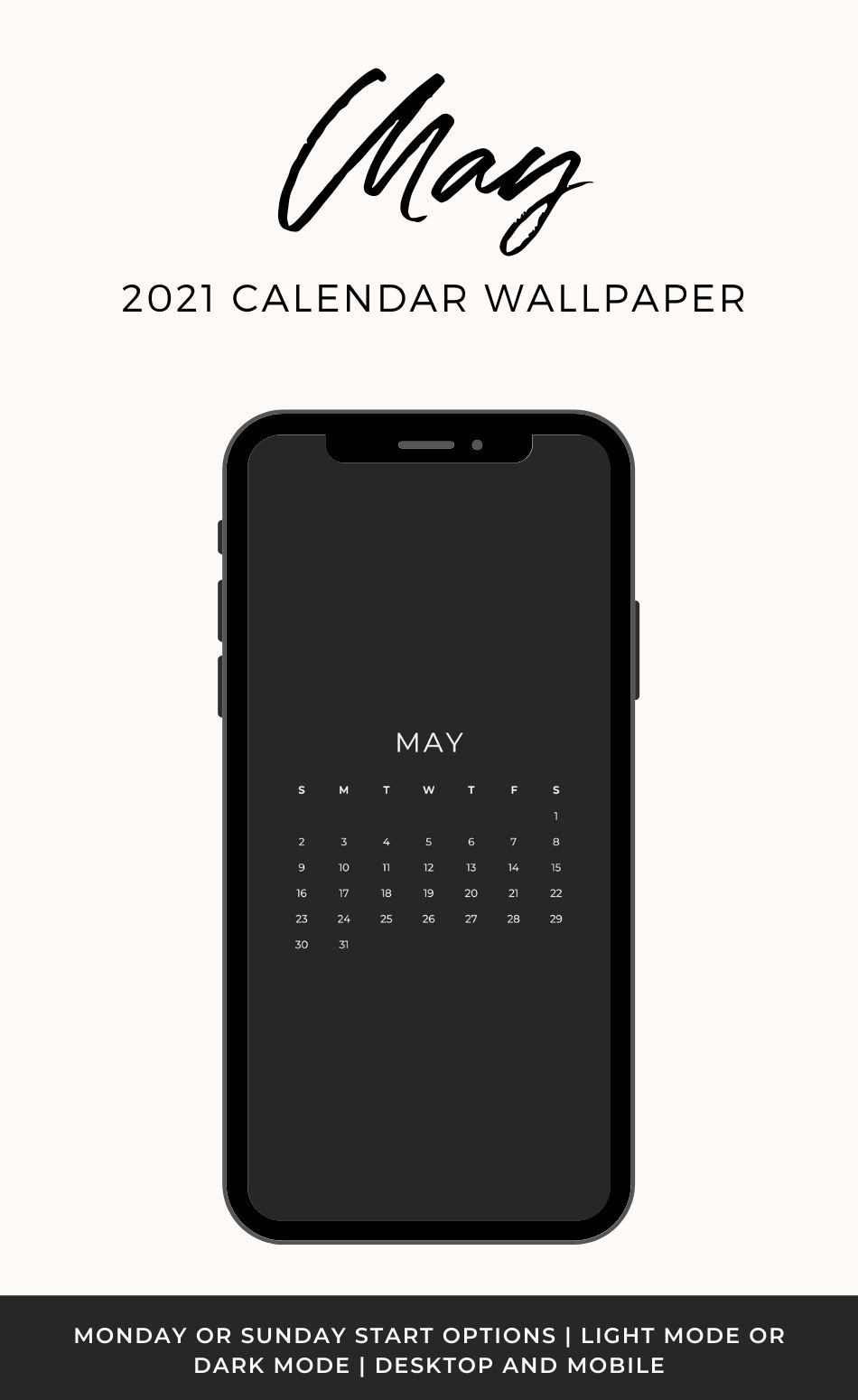 May free calendar wallpaper