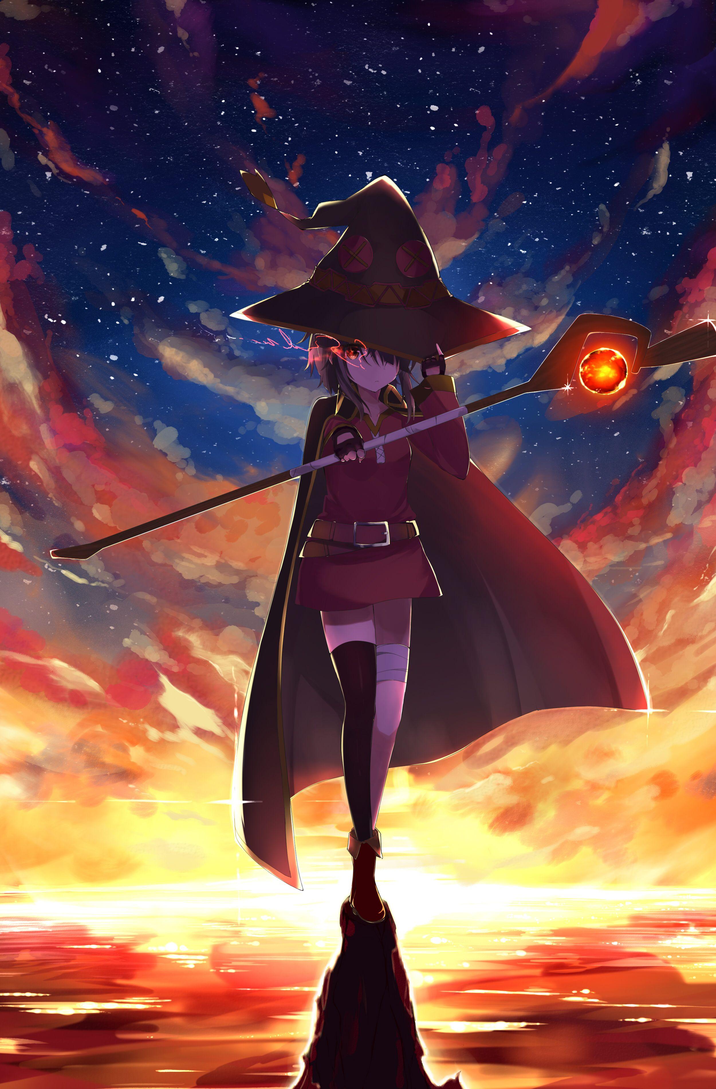 Megumin mobile wallpapers