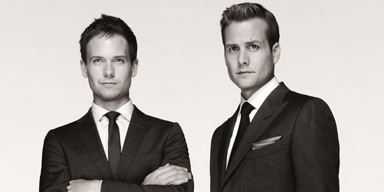Suit up with harvey specter and mike ross in suits season
