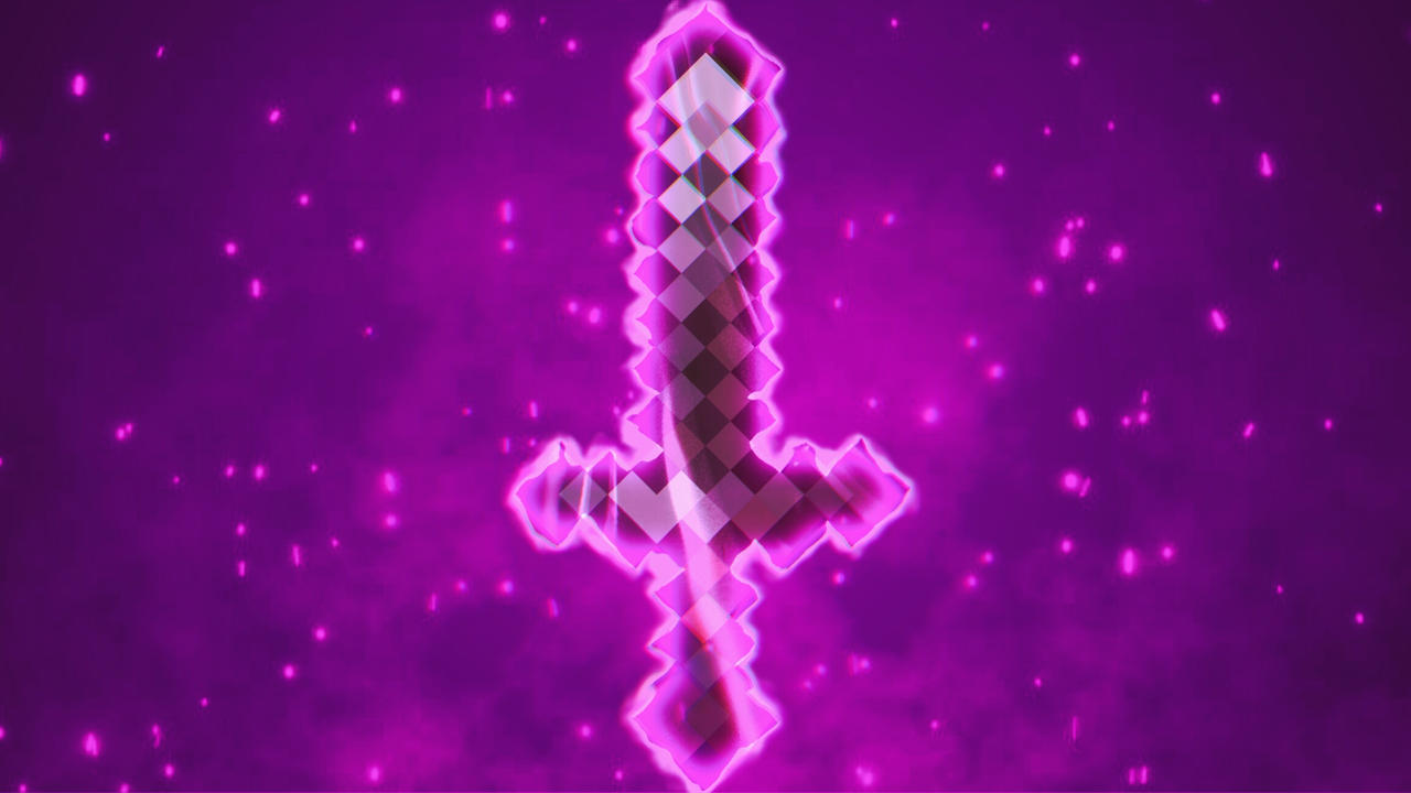 Enchanted netherite sword