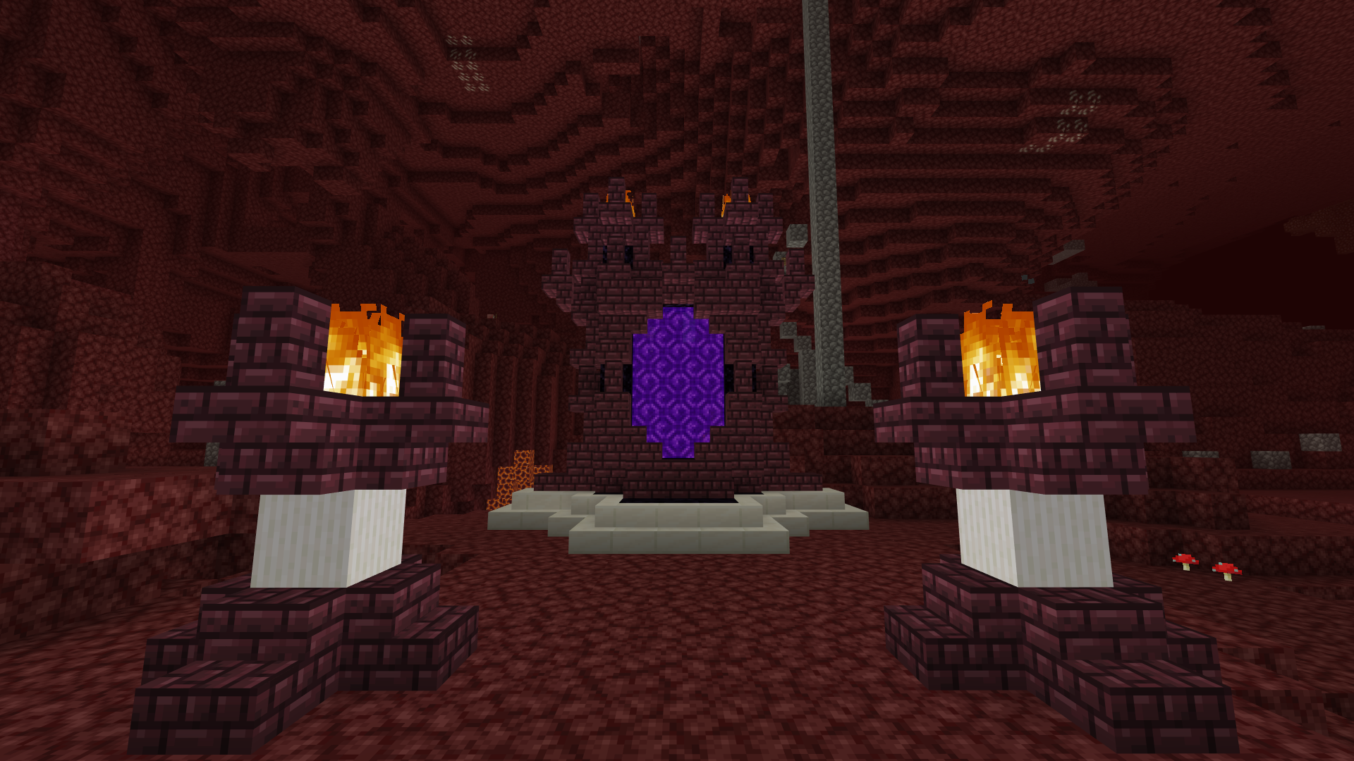 Minecraft nether wallpapers