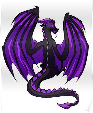 The ender dragon safe version poster by lottedraws dragon drawing minecraft drawings minecraft ender dragon