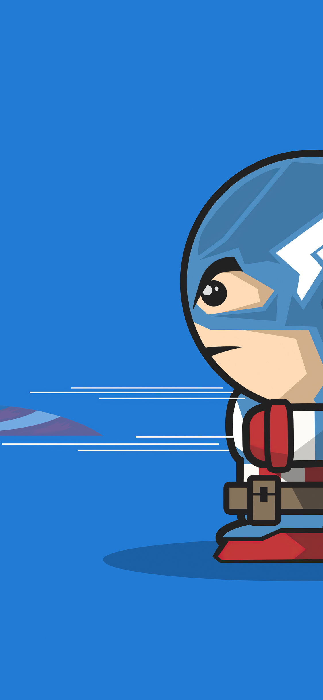 X captain america cartoon minimal art k iphone xsiphone iphone x hd k wallpapers images backgrounds photos and pictures