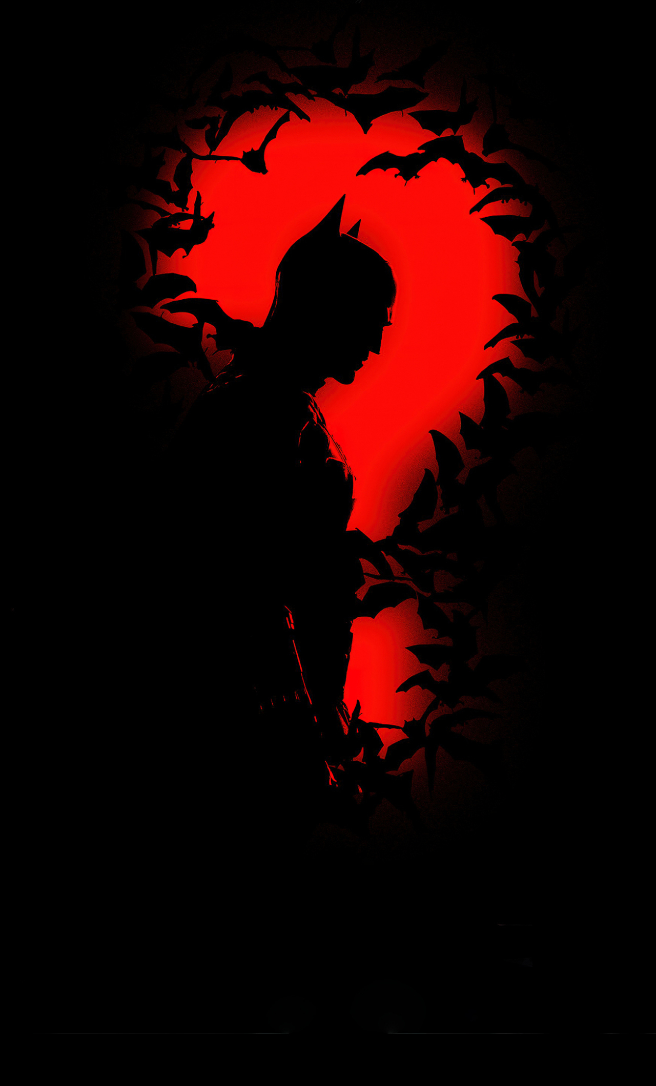 Download wallpaper x minimal poster dark the batman movie iphone plus x hd background