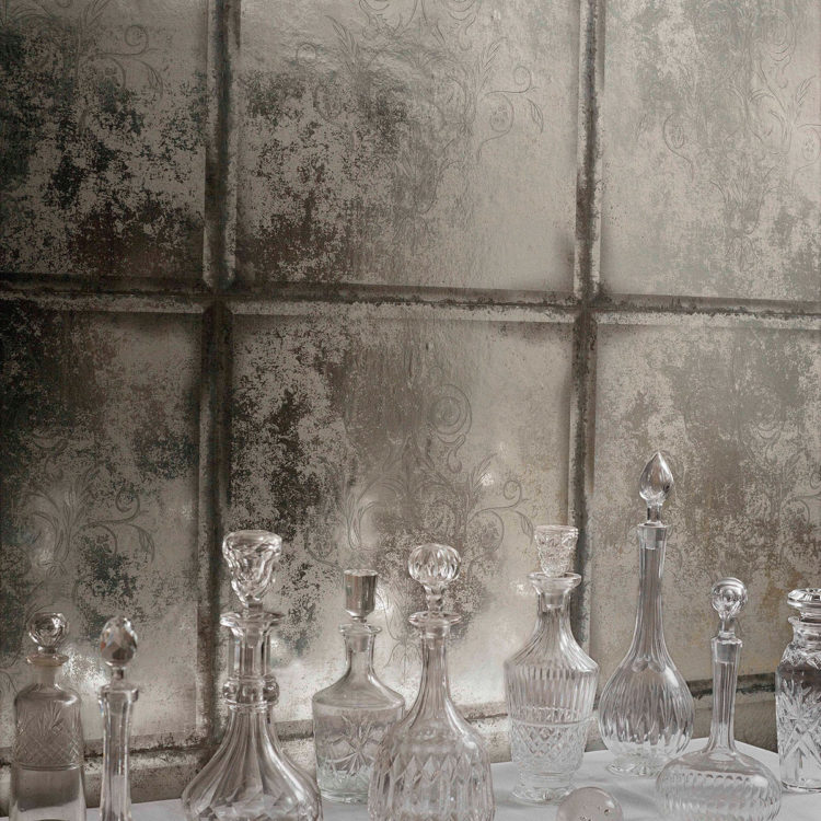 Antique mirrored wallpaper â mad about the house