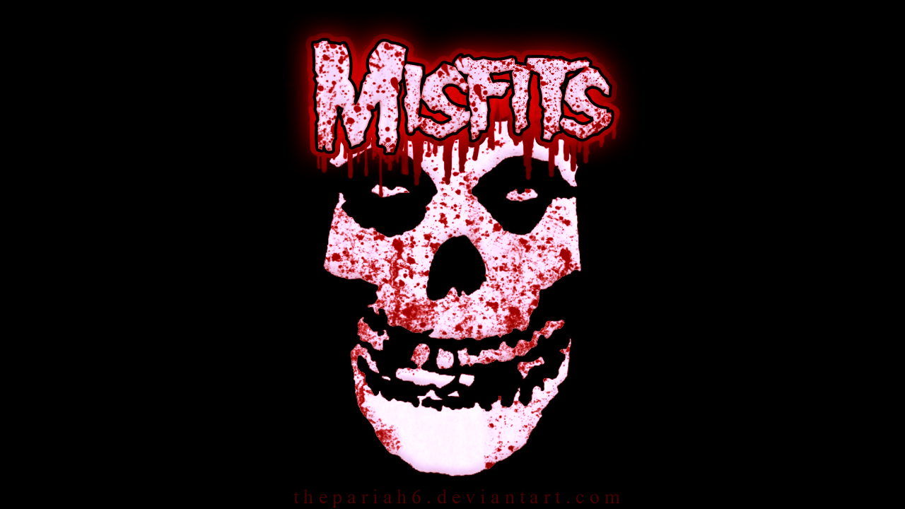 Misfits bloody logo by thepariah on