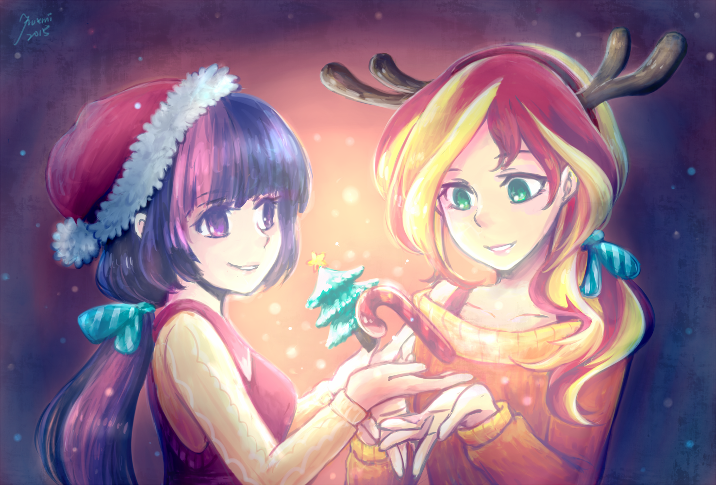 Mlp merry christmas by foxmi my little pony friendship is magic know your meme