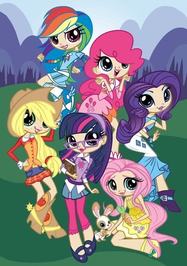 My little pony friendship is magic as humans my little pony friendship my little pony mlp my little pony