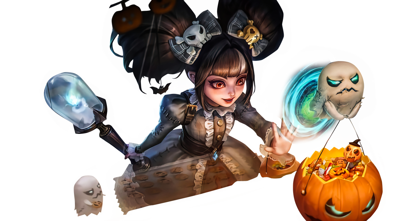 Mobile legends lylia transparent haunted doll k by divoras on