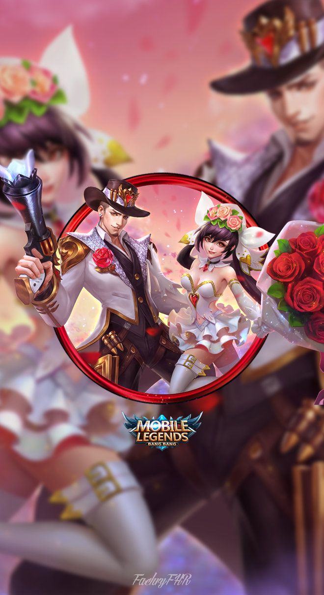 Wallpaper phone clint and layla valentine by fachrifhr mobile legend wallpaper mobile legends alucard mobile legends