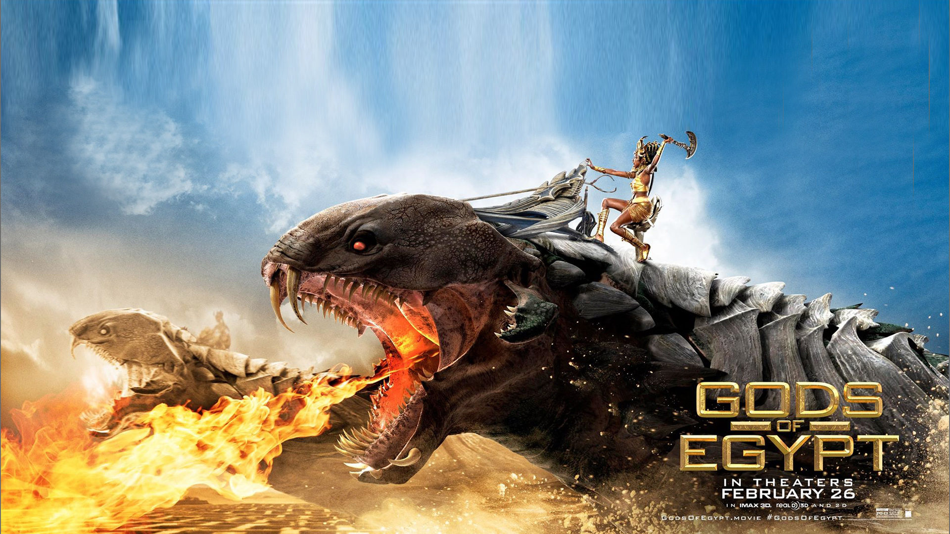 Gods of egypt movie poster desktop hd wallpapers for mobile phones and puter x