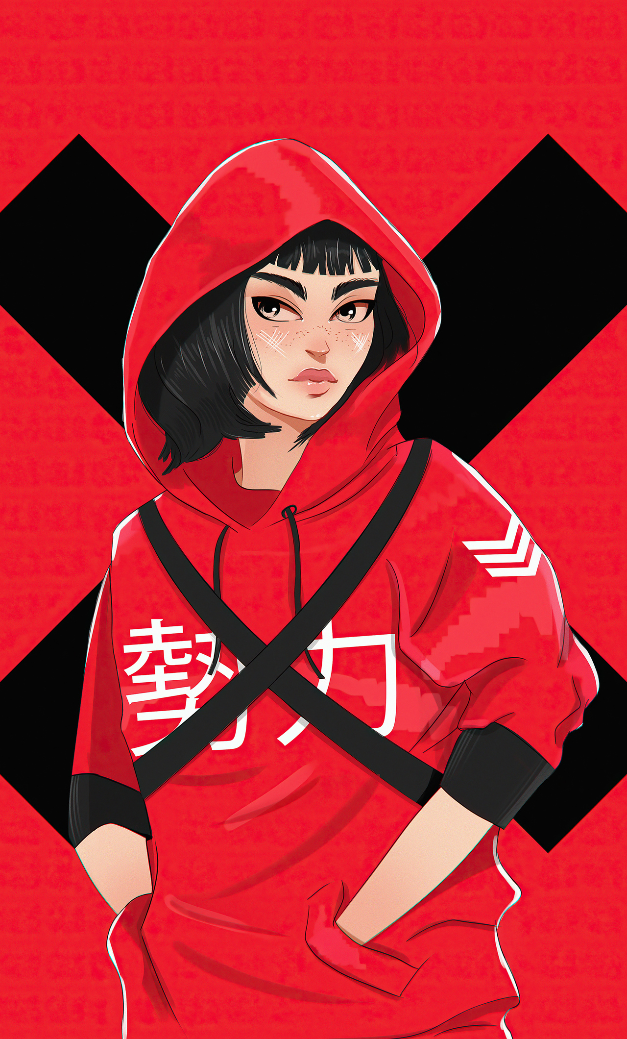 X money heist tokyo digital art k iphone hd k wallpapers images backgrounds photos and pictures