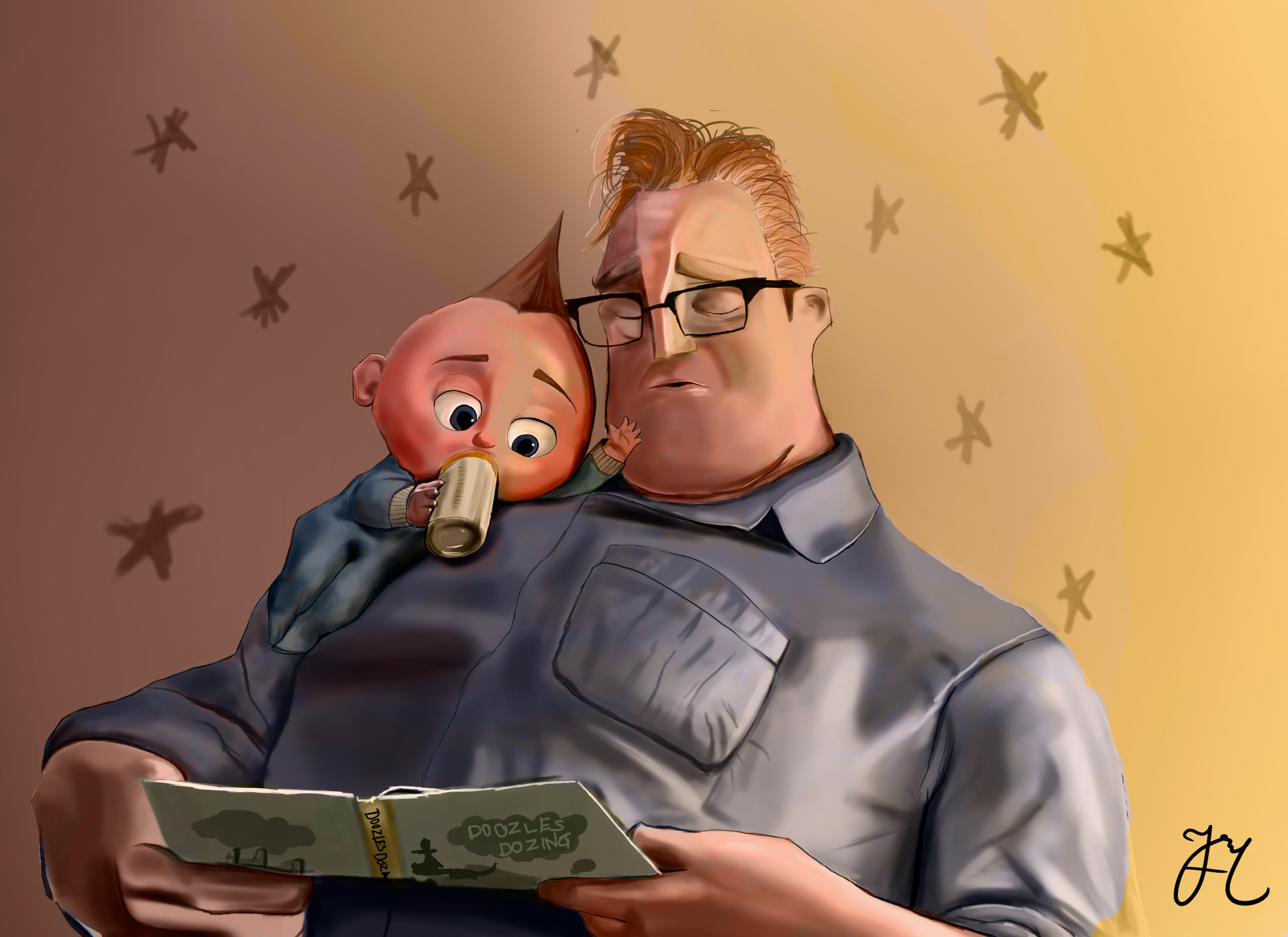 The incredibles jack jack par mr incredible hd superheroes k wallpapers images backgrounds photos and pictures