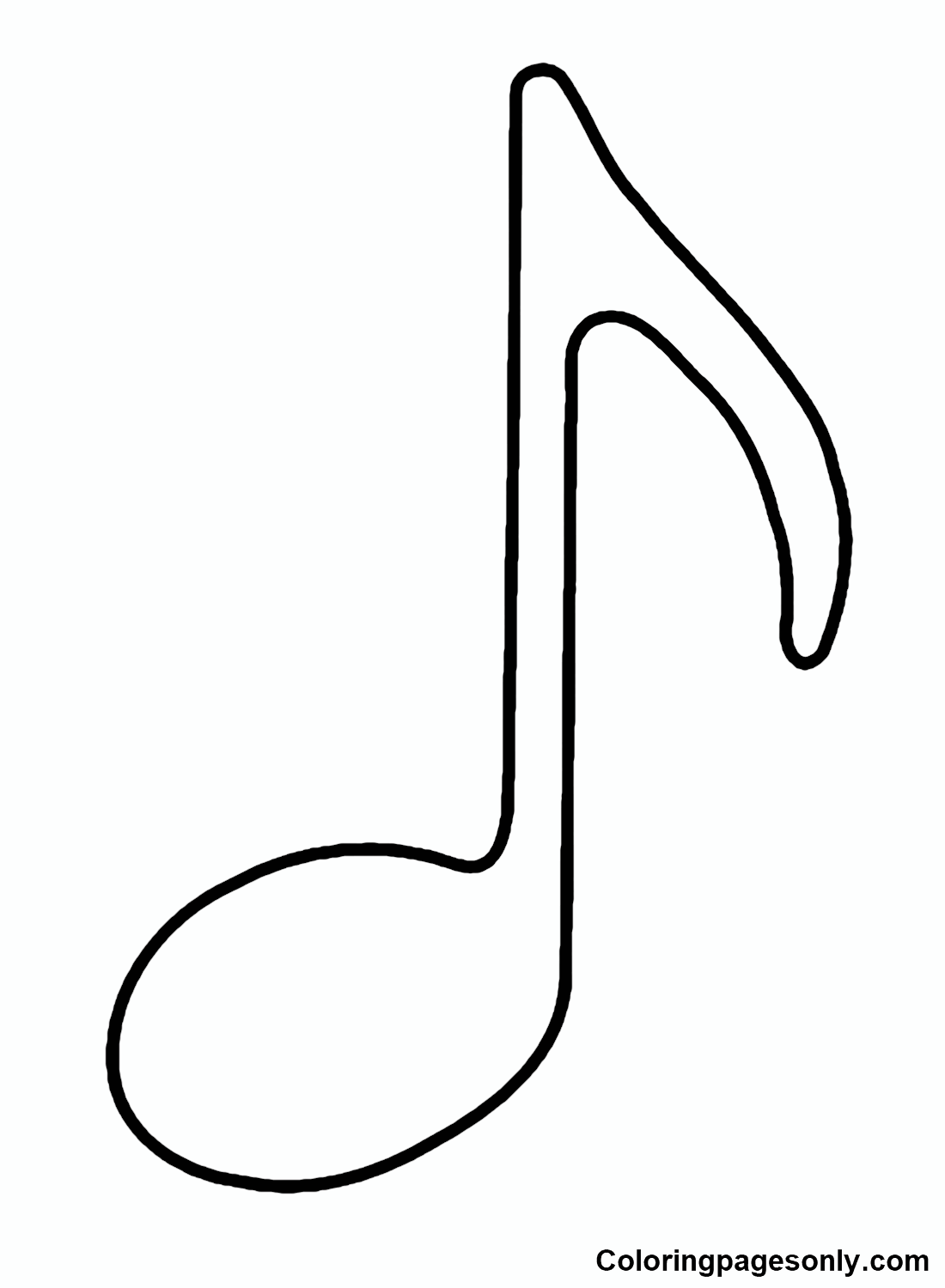 Music notes coloring pages printable for free download