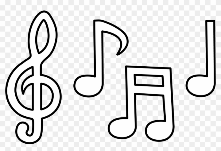 Free music notes symbols clip art