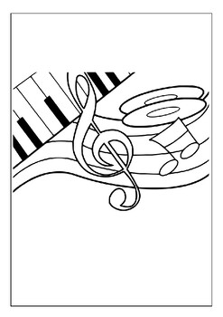 The perfect gift for young music lovers printable music notes coloring pages