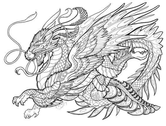 Mythical creatures coloring pages cool thingsart dragon coloring page animal coloring pages horse coloring pages