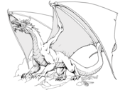 Fantasy mythology coloring pages free coloring pages